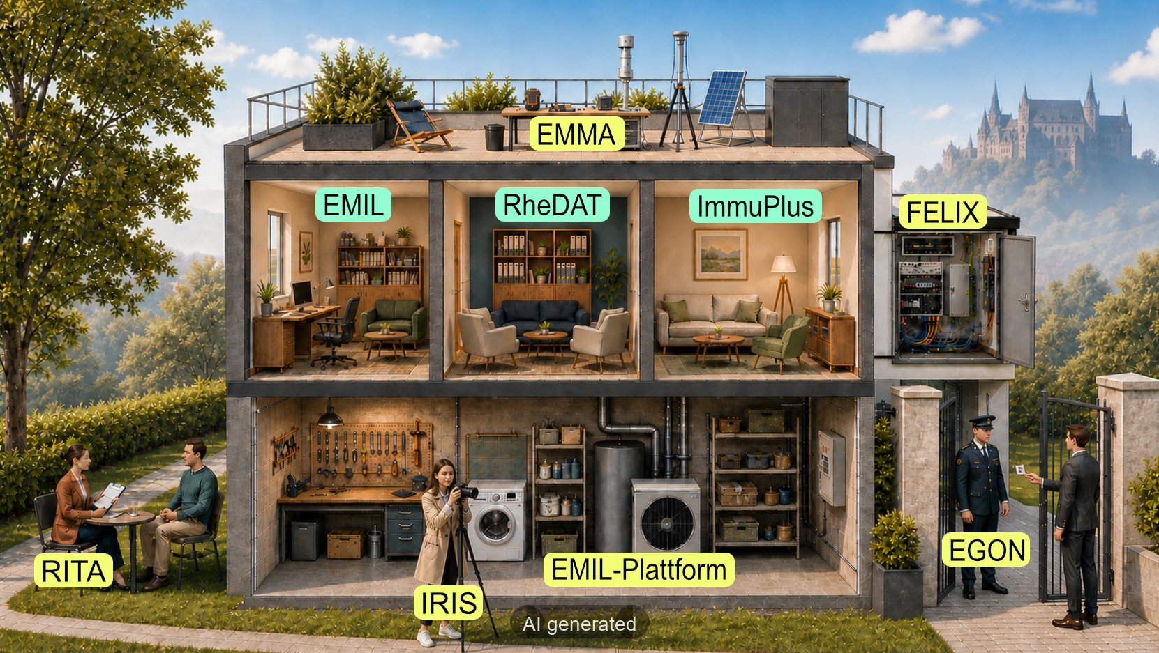 Schaubild EMIL Architektur